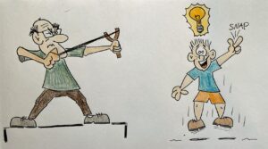 scuola colpisce le idee